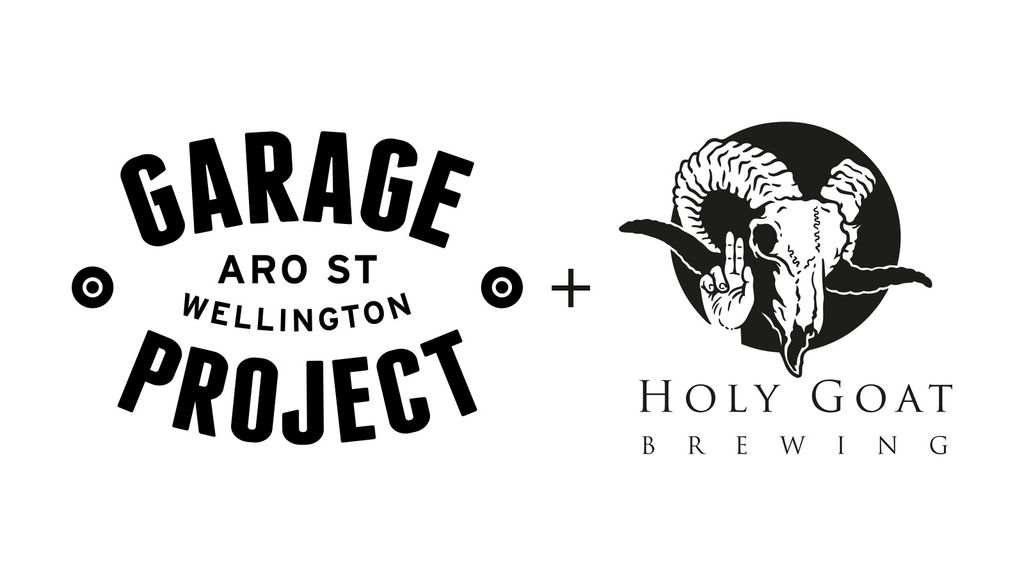 Garage Project and Holy Goat Brewing logos
